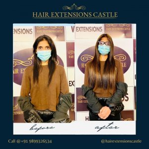 Buy Hair Extensions in Delhi | Hair Extensions Castle Delhi Hair Patch in delhi