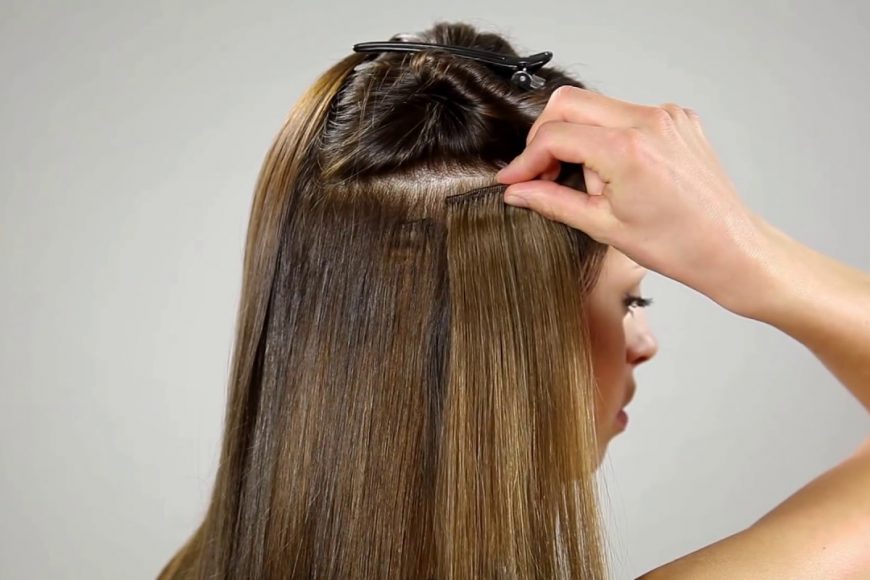 Clip In hair extensions