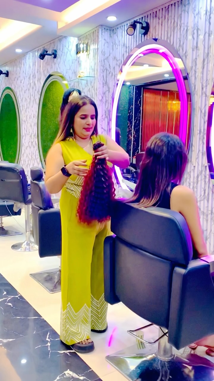 Hair extensions castle 
Ph:9899326534||
#indian #hair #longhair #style #newhairextension